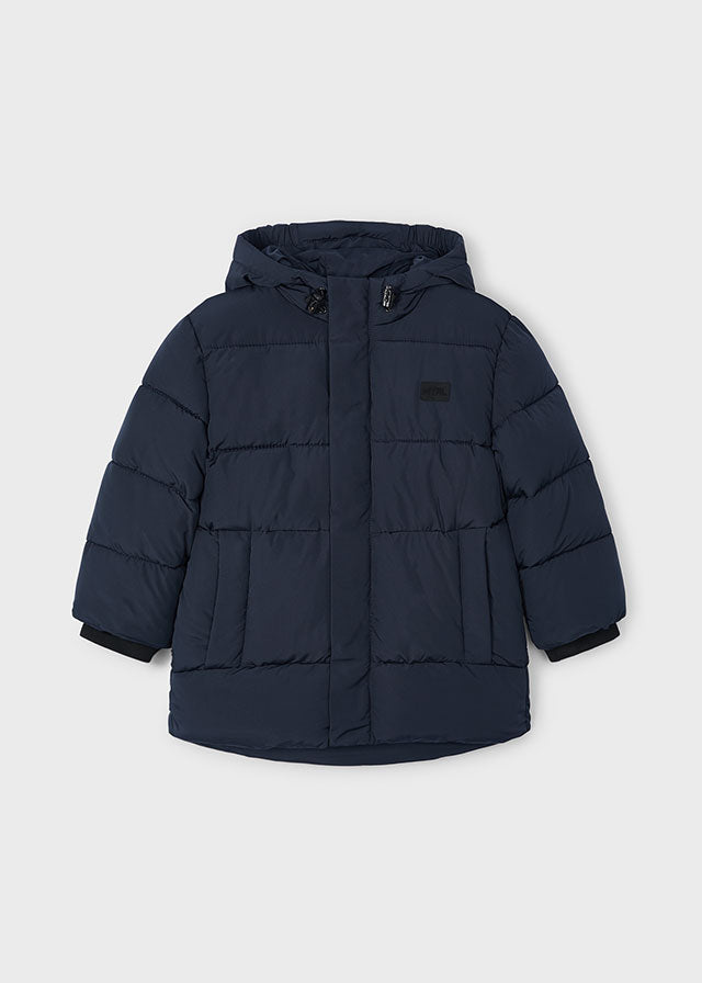 Mayoral Boys Navy Puffer Coat