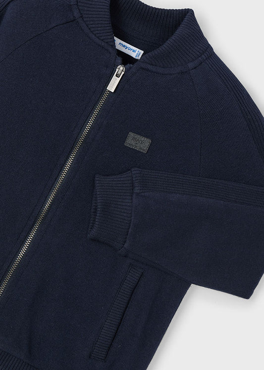 AW24 Mayoral Navy Knit Tracksuit