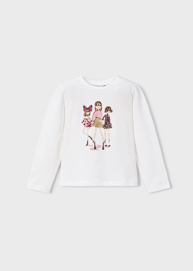 Mayoral Girls Pink & Burgundy Check Short Set | Winter Shorts Set with Gold Button Detail (4–10 Years)