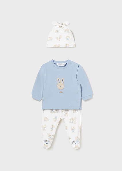 Pre-Order - Baby Mayoral Blue Bunny Outfit Set