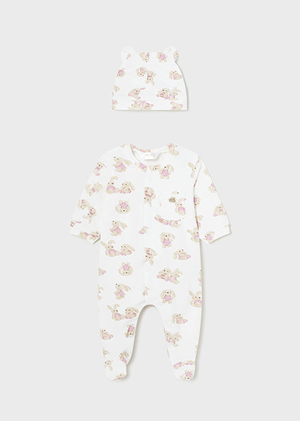 Baby Mayoral Pink Bunny Layette