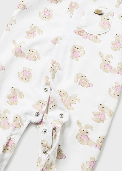Mayoral Baby Pink Bunny Layette