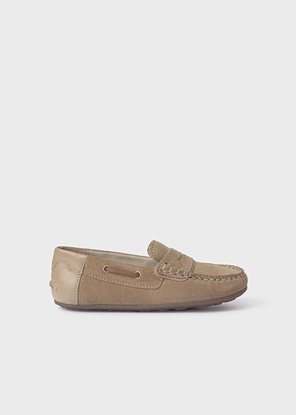 Mayoral Boys Sand Suede Loafers