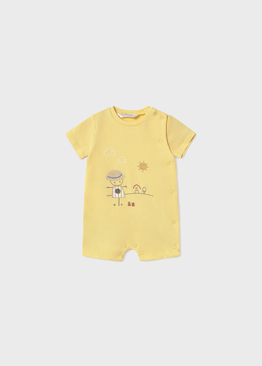 PRE-ORDER SS25 Mayoral Baby Boys Sunny Romper