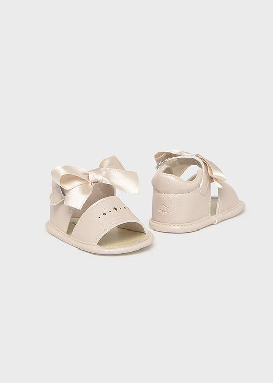 PRE-ORDER SS25 Mayoral Baby Girls Beige Sandals