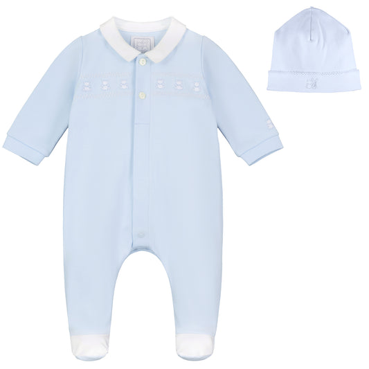 Emile et Rose Fisher Babygrow & Hat Set