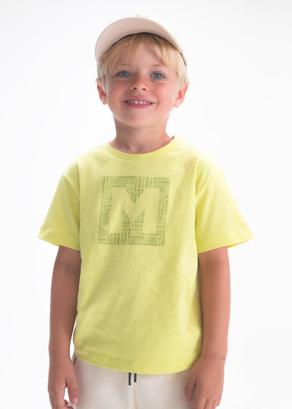 Mayoral Boys Logo Citrus Shorts Set | Citrus Shorts Set 3Y-6Y)