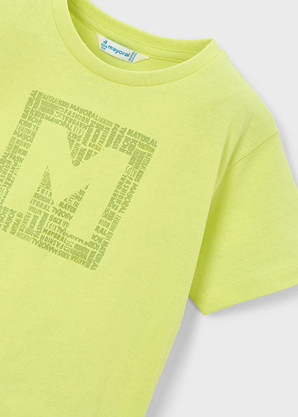 Mayoral Boys Logo Citrus Shorts Set | Citrus Shorts Set 3Y-6Y)