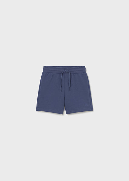 Mayoral Boys Logo White T Shirt & Ocean Shorts Set | Ocean Shorts Set 12M-4Y)