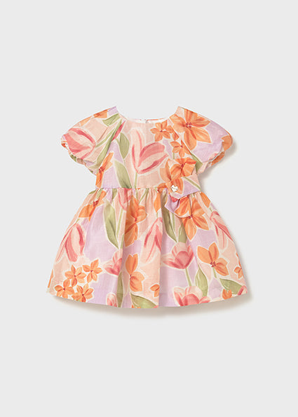 Mayoral Girls Blossom Printed Dress | Printed Dress (6 Months–4 Years)