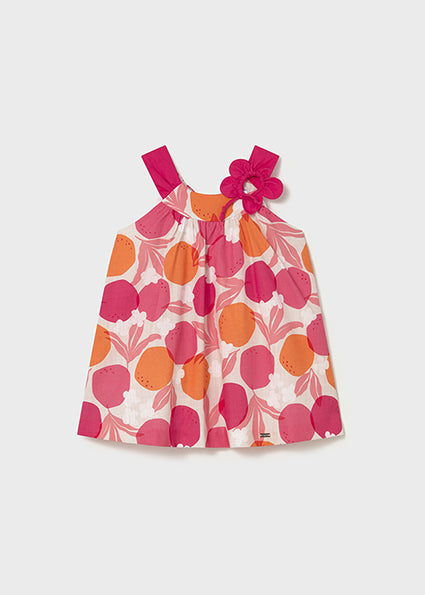 Mayoral Girls Clover Printed Dress | Printed Dress (6 Months–4 Years)