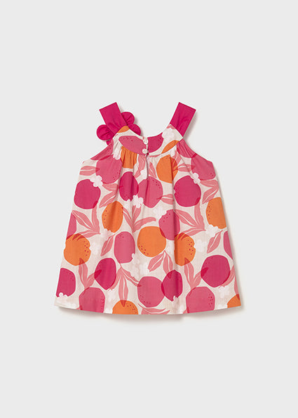 Mayoral Girls Clover Printed Dress | Printed Dress (6 Months–4 Years)
