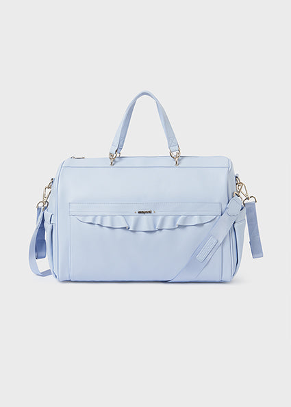 Mayoral Baby Changing Bag in Blue | Stylish Travel Changing Holdall with Shoulder Strap