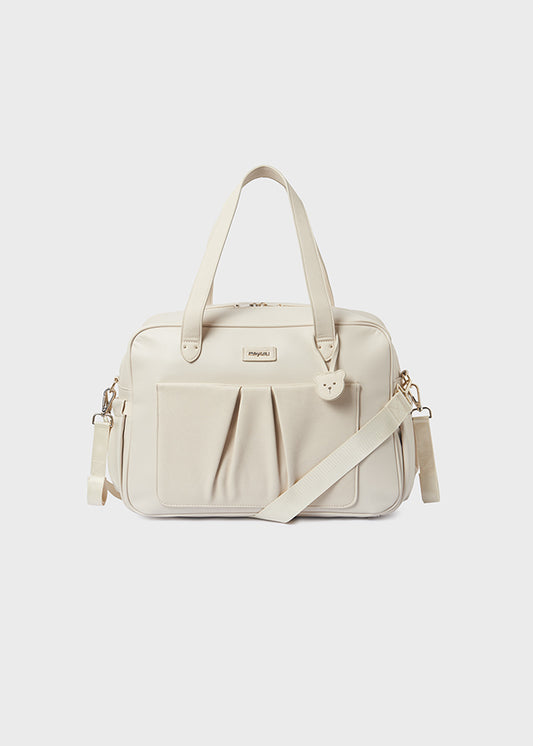 PRE-ORDER SS25 Mayoral Cream Baby Changing Bag