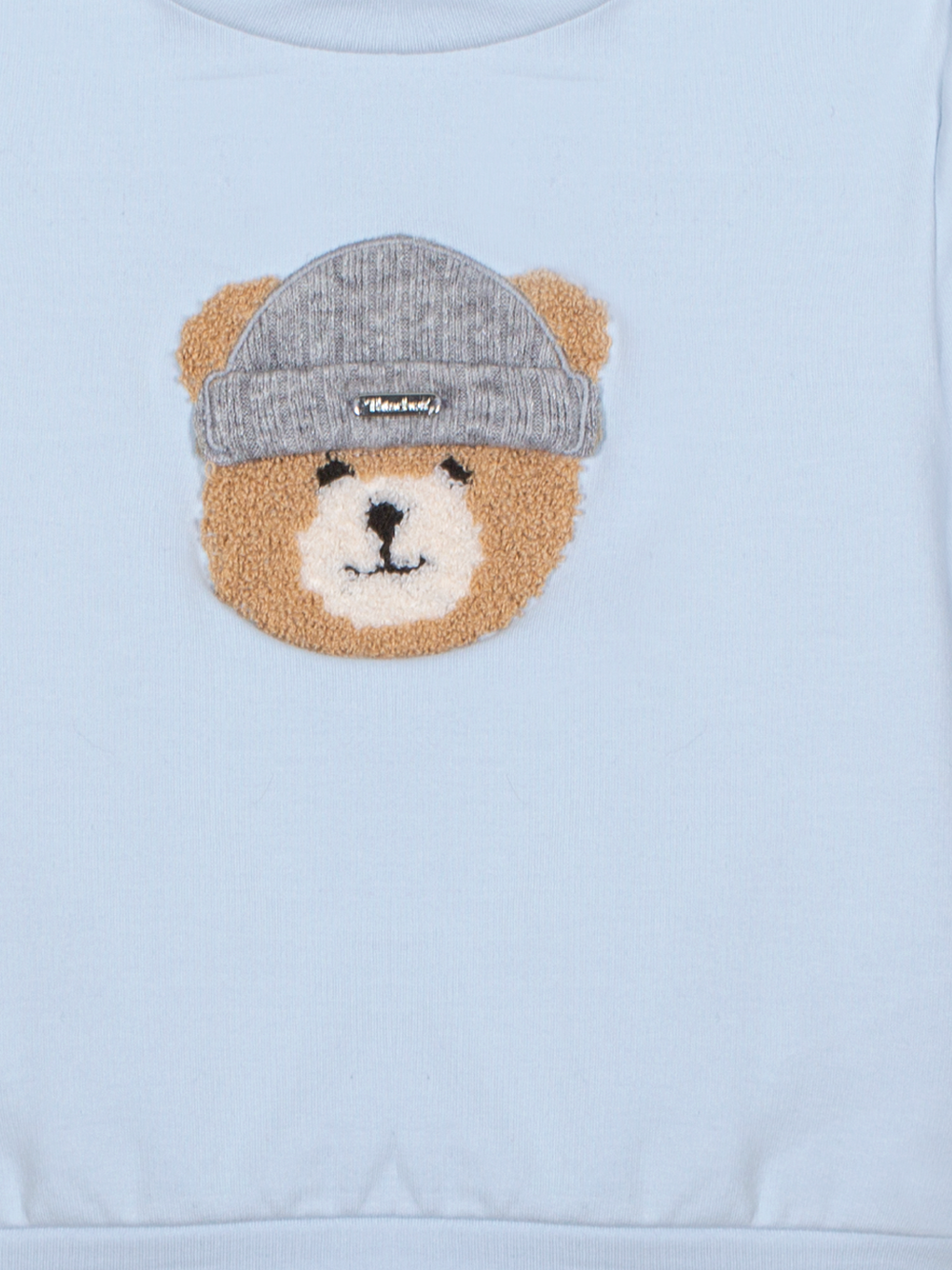 Patachou Boys Baby Blue Bear Tracksuit Set  | Winter Bear With a Beanie Set (6 Months-2 Years)