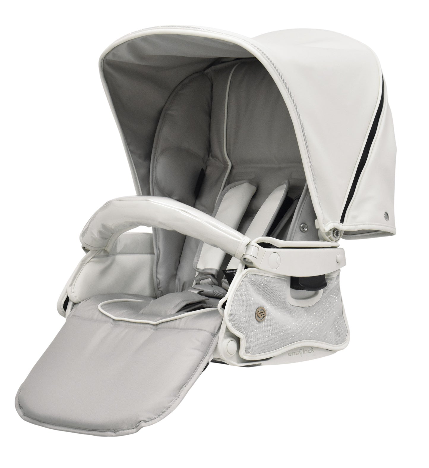 PRIVE Stylo Class Combination & Raincover - White Sparkle - NEW 2026