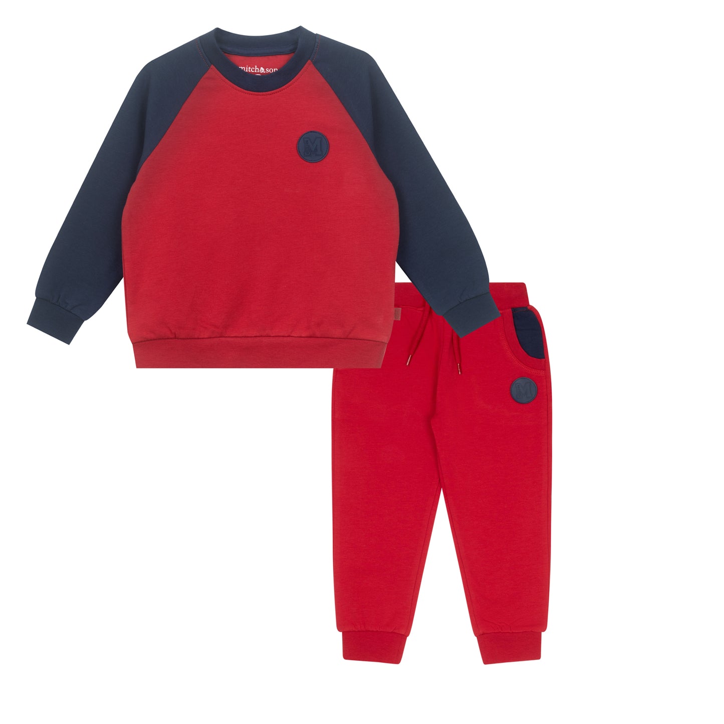 Mitch & Son 'BRIAN’ Red Tracksuit