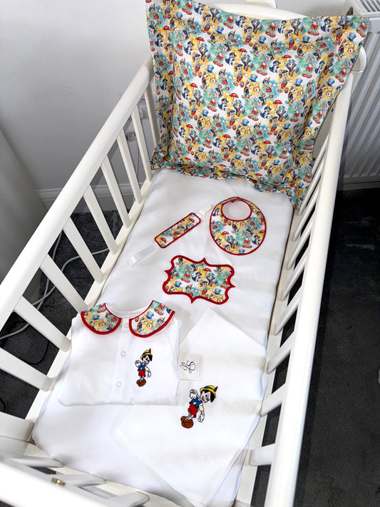 MADE TO ORDER Vintage Pinocchio Collection | Baby Gift Set