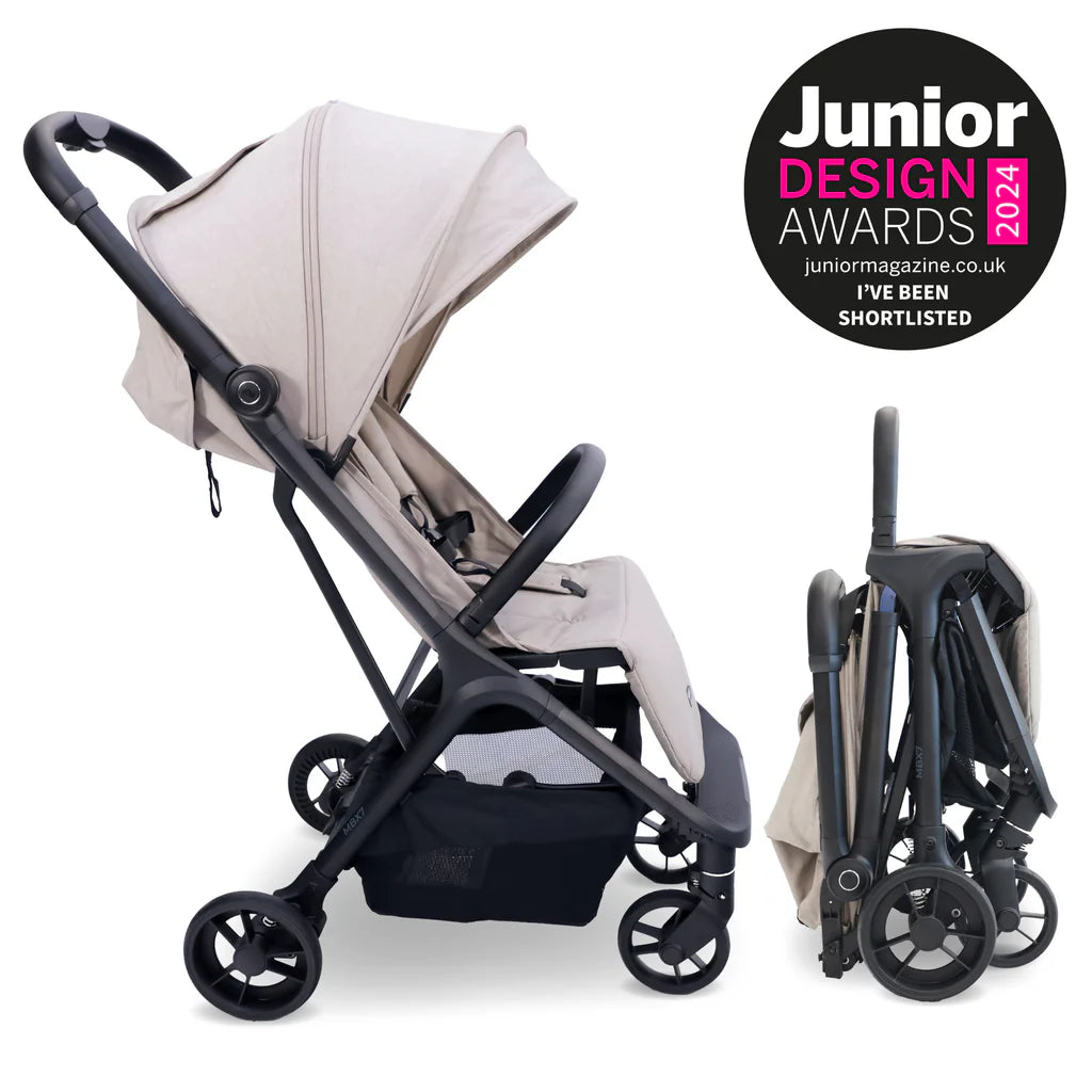 MBX7 PLUS Auto Fold Stroller - Camel