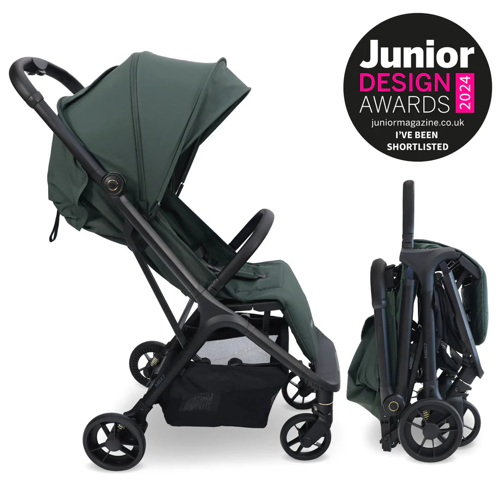 MBX7 PLUS Auto Fold Stroller - Forest Green