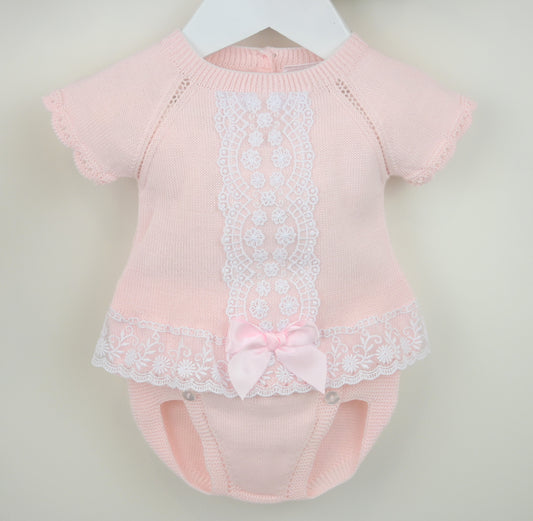 Pex Lara Pink Pants Suit | Newborn to 18-24M