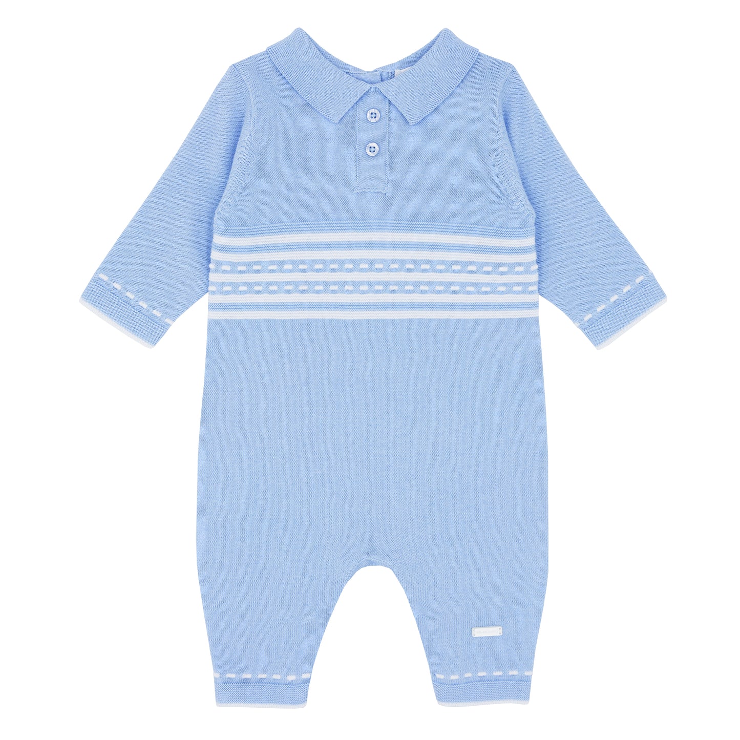 Blues Baby Boys Blue Knitted Shortie