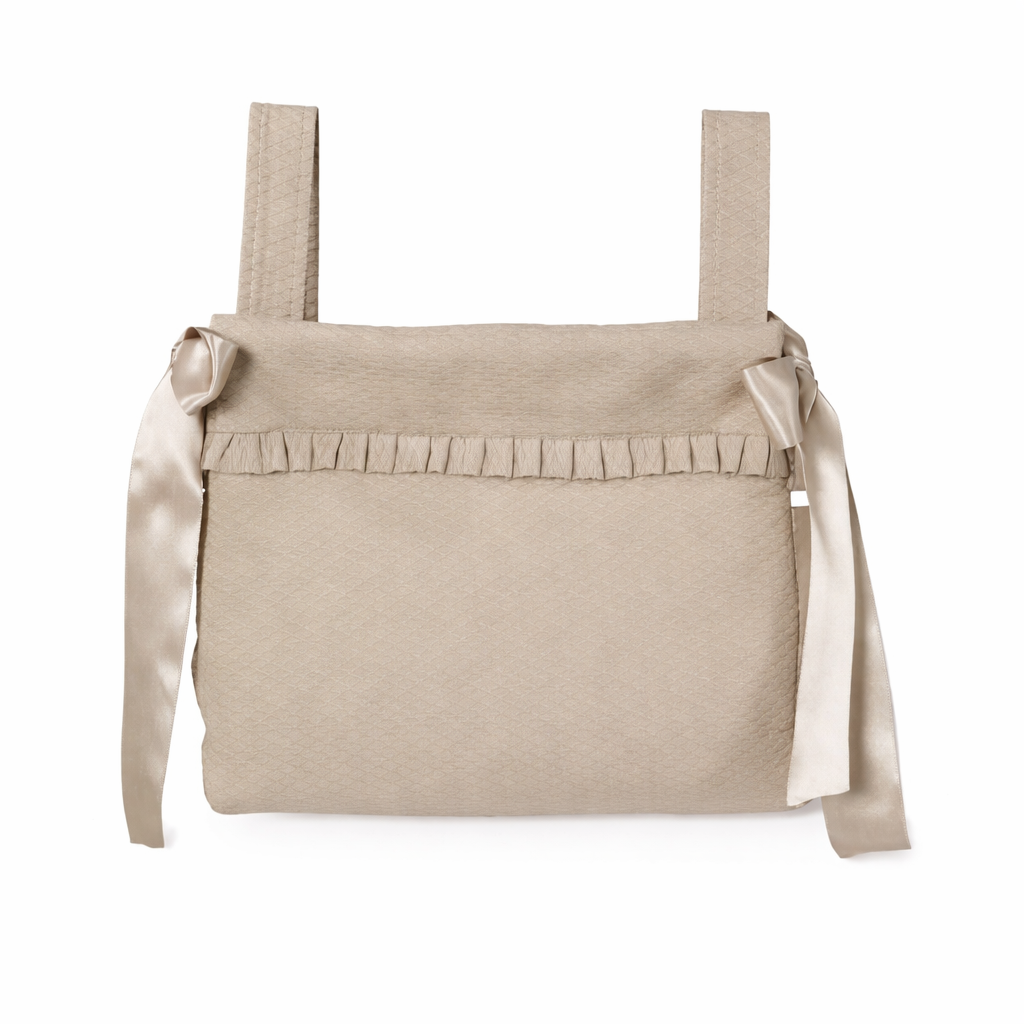 *MADE TO ORDER* Pique Fabric Pram Bag