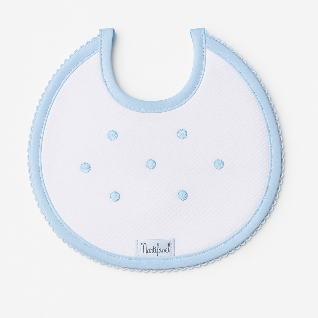 Martifanel Embroidered Spot Bib (Four Colours)