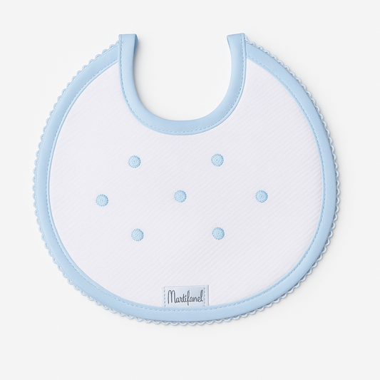 Martifanel Embroidered Spot Bib (Four Colours)