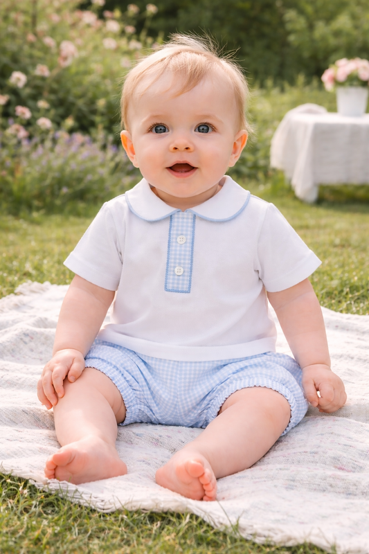 Pex Seth Top and Pants Set | Newborn-18-24M