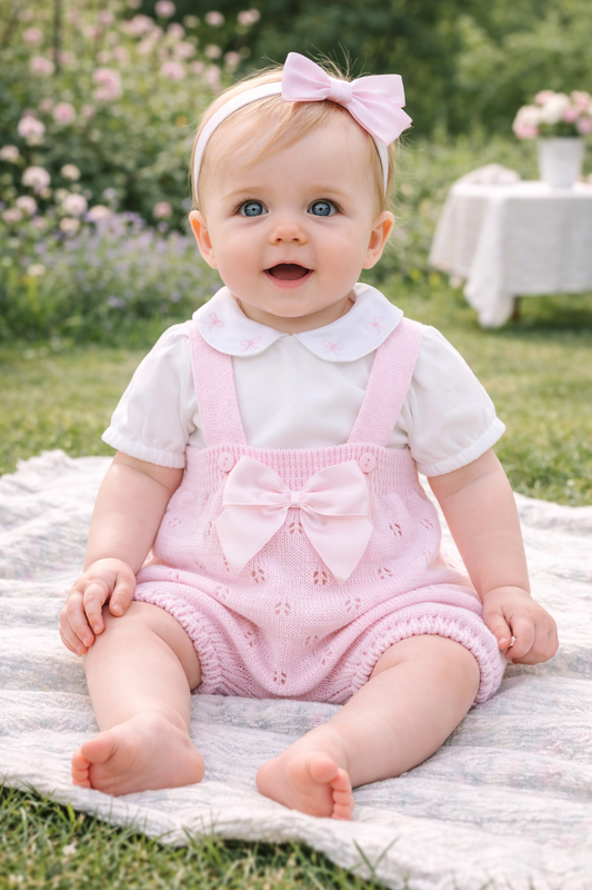 Pex Suki Pink Pants Suit | Newborn to 18-24M