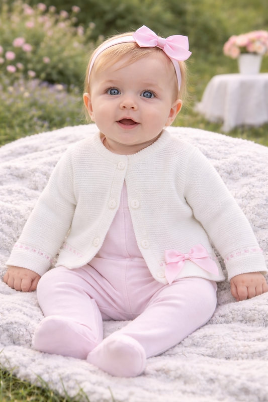 Pex Sophia Cardigan | 0-3M  to 12-18M