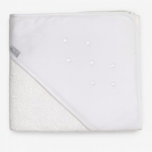 Martifanel White Spot Hooded Towel