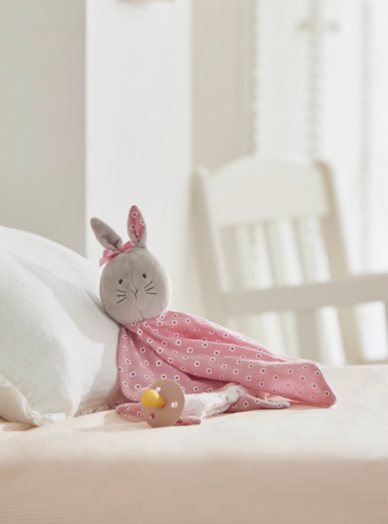 Mayoral Pink Bunny Comforter