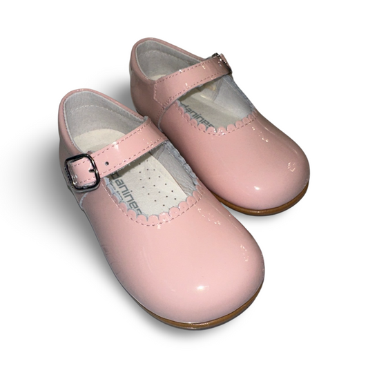 Pre- Order SS25 Andanines Baby Pink Patent Mary Jane’s