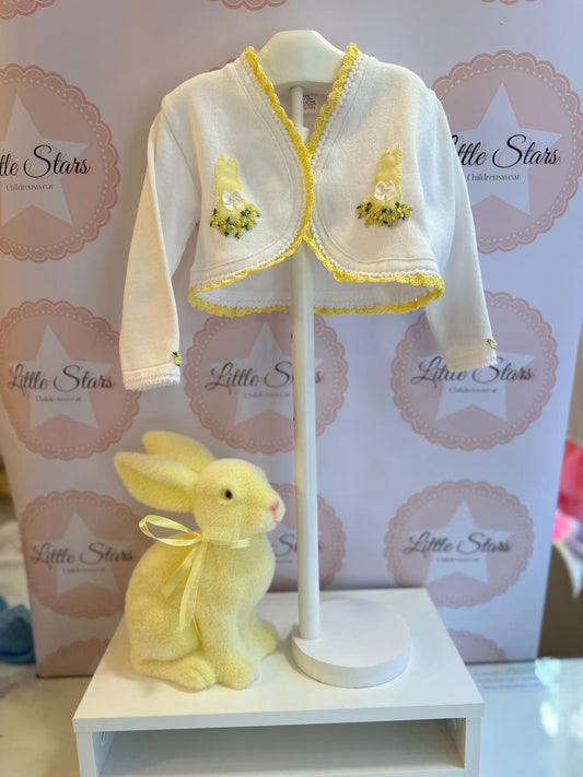 MADE TO ORDER Bunny Crochet Bolero Cardigan