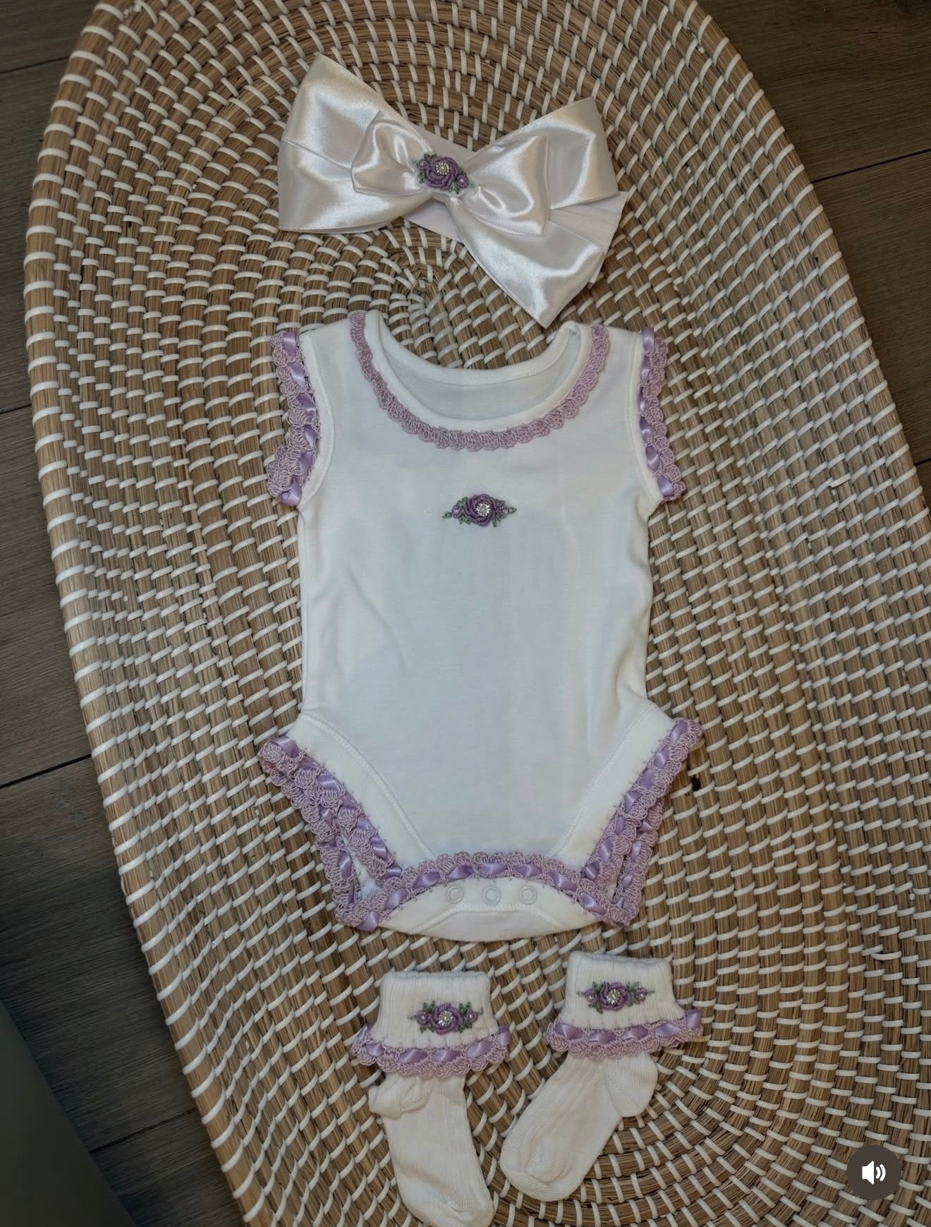 MADE TO ORDER Crochet 3 Piece Vest Set