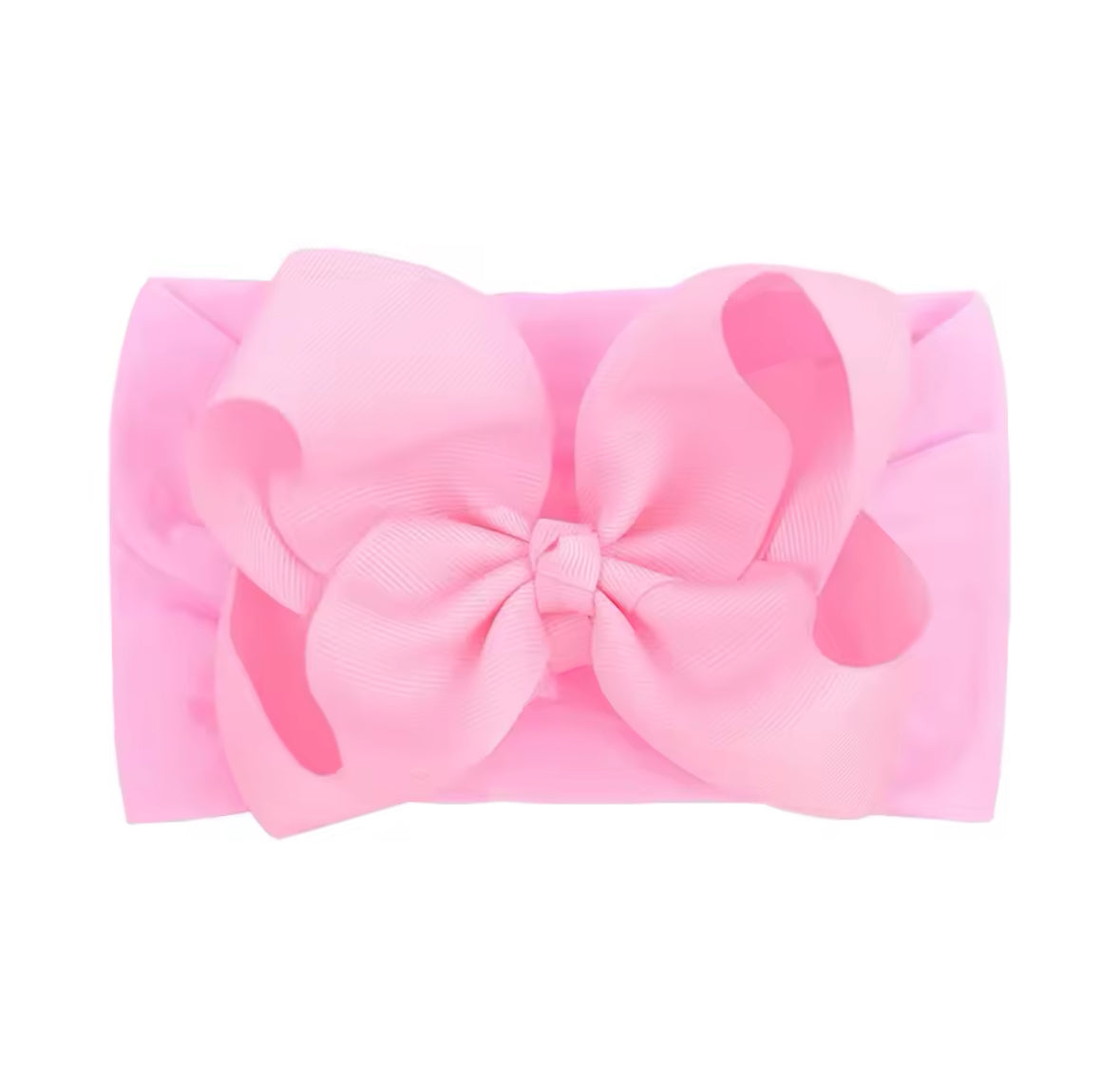 Little Stars ‘Baby Pink’ Large Bow Baby Headband