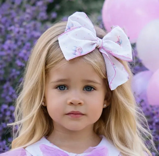 Babiné Balloons Girls Hair Bow Clip | Spanish Hair Accessory
