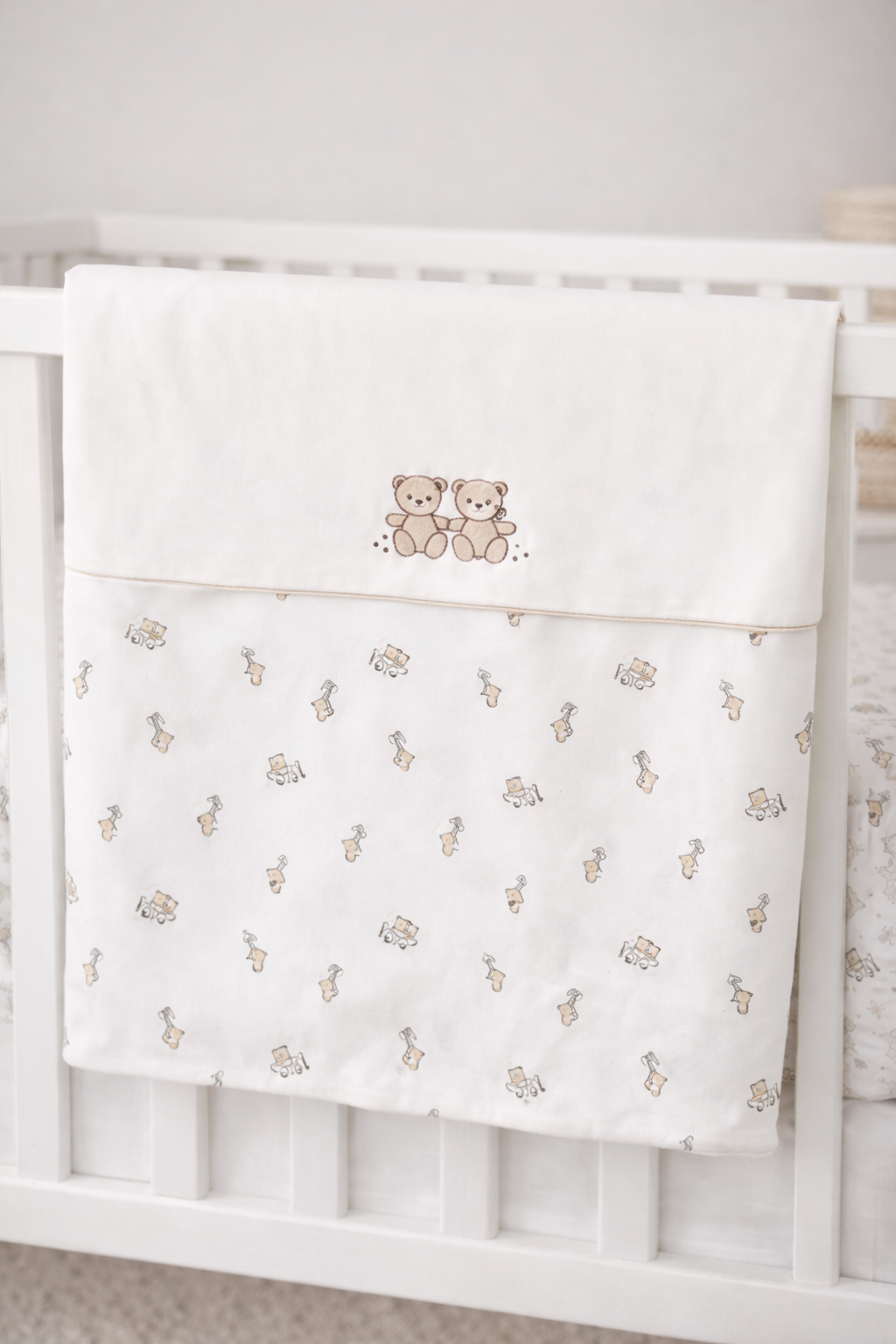 Mayoral Baby Boy Cream Teddy Swaddle Blanket | Cream Teddy Swaddle Blanket