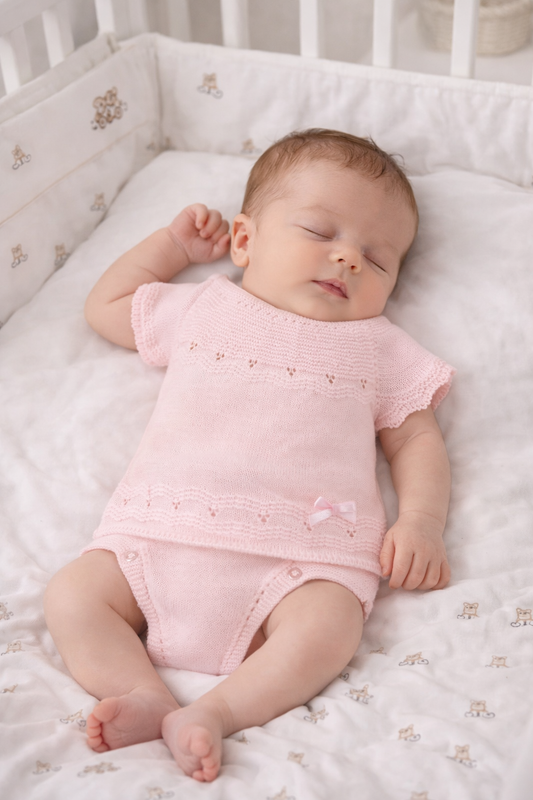 Pex Carey Pink Pants Suit | Newborn to 18-24M
