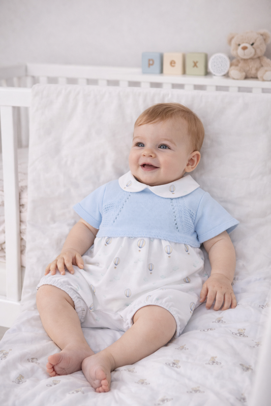 Pex Air Balloon Romper | Newborn to 18-24M