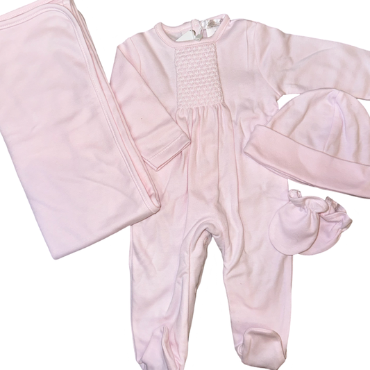 Deolinda Baby Pink 4 Piece Gift Set