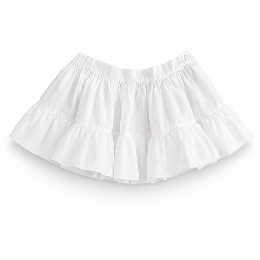 Dolce Petit White Cotton Petticoat
