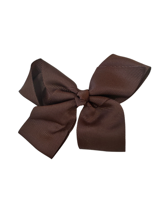 Little Stars ‘Chocolate Brown’ Hair Bow