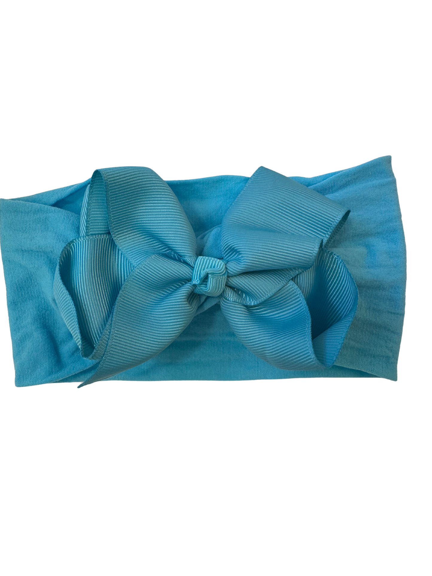 Little Stars ‘Turquoise’ Large Bow Baby Headband