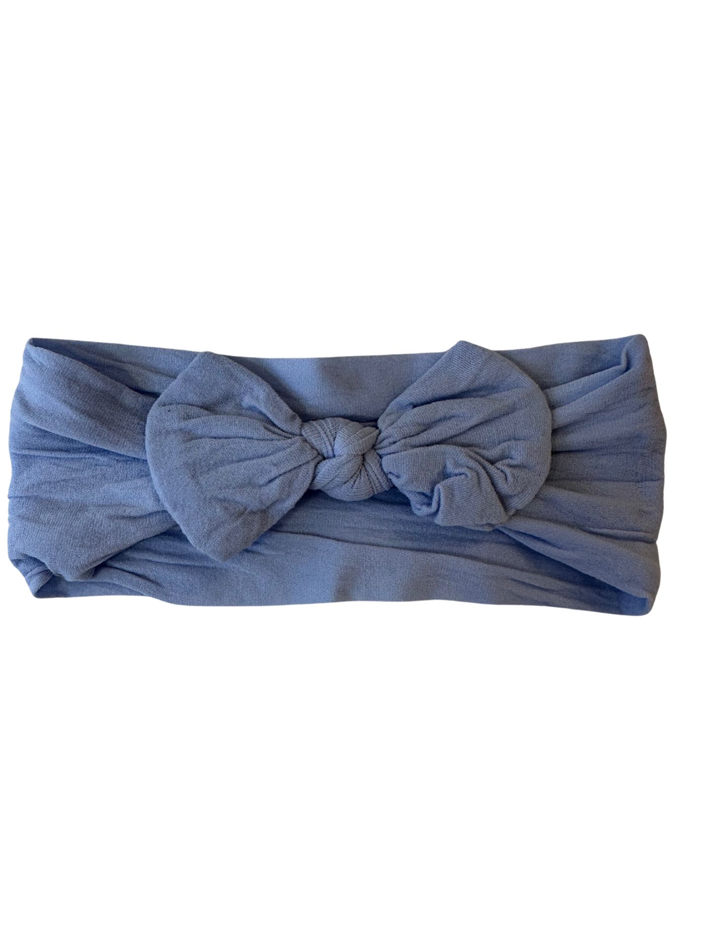Little Stars ‘Baby Blue’ Small Bow Baby Headband