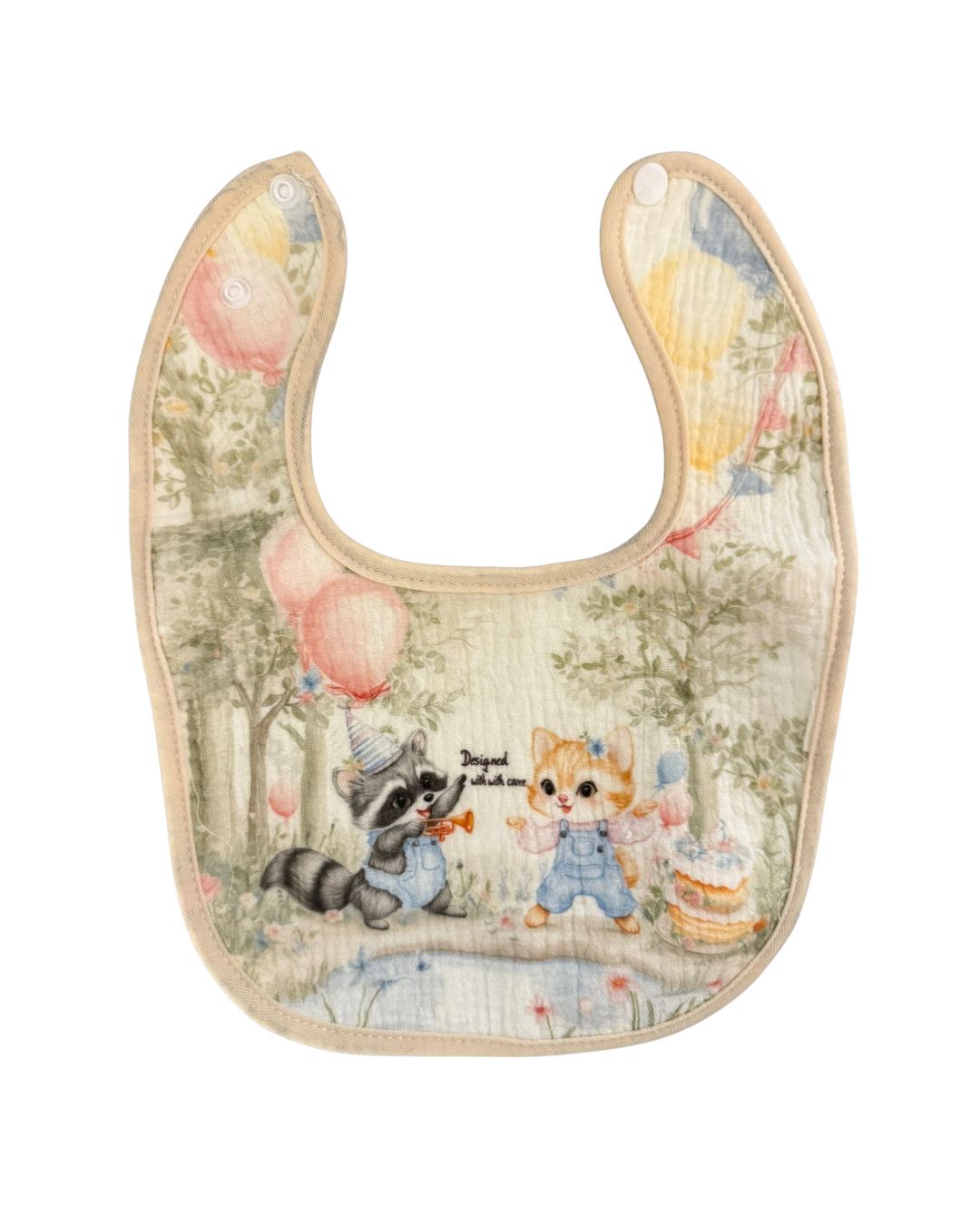 Little Stars ‘Birthday Cake' Bib