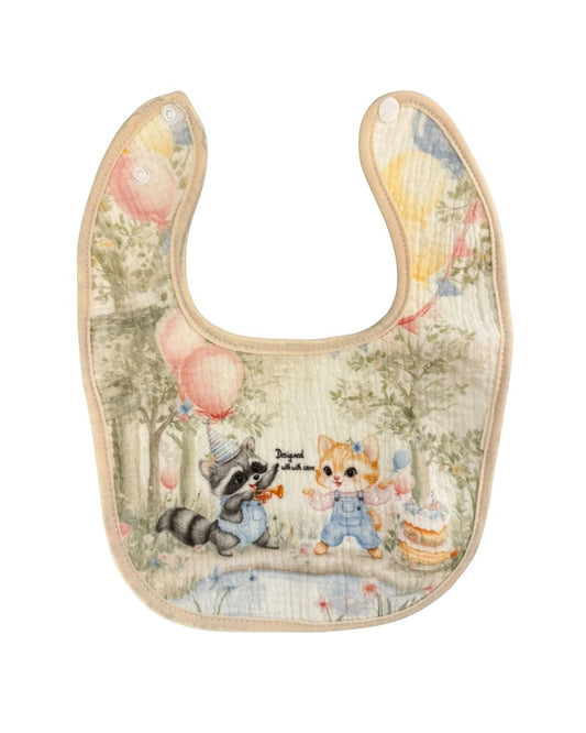 Little Stars ‘Birthday Cake' Bib