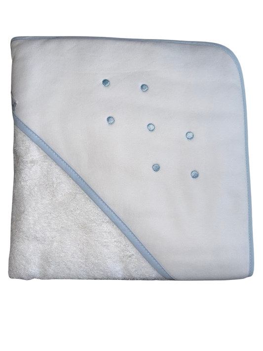 Martifanel Blue Spot Hooded Towel